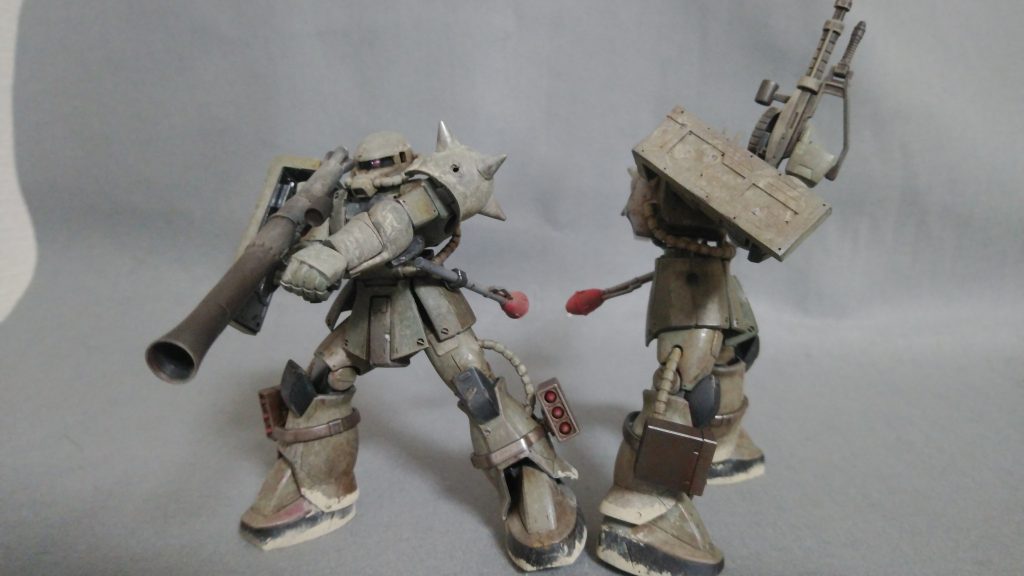 最近の汚しのマテリアルはすごいですね。泥やサビ、埃の表現が簡単にできます　私はウェザリング初心者ですが、いいカンジにできました。