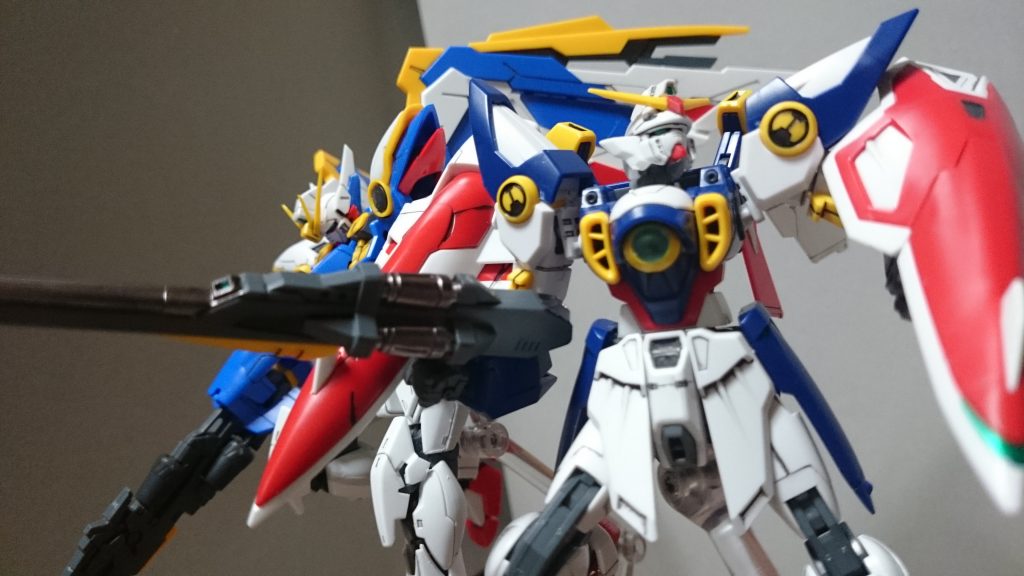 (祝)！TV版ウイングRG化おめでとー！なんか羽がすごいアレンジされてたけど。HGACデスサイズも出るし、今月末はMGゼロカスVer.Kaも出るし、最近はホントW熱がすごいっス