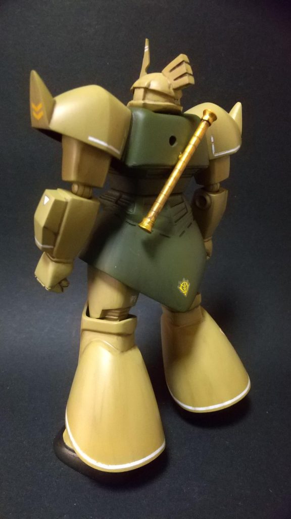 なまめかしいうしろすがたエロスを感じます。HGやMGはボリュームがありすぎてなんか違うんですよねー,,,