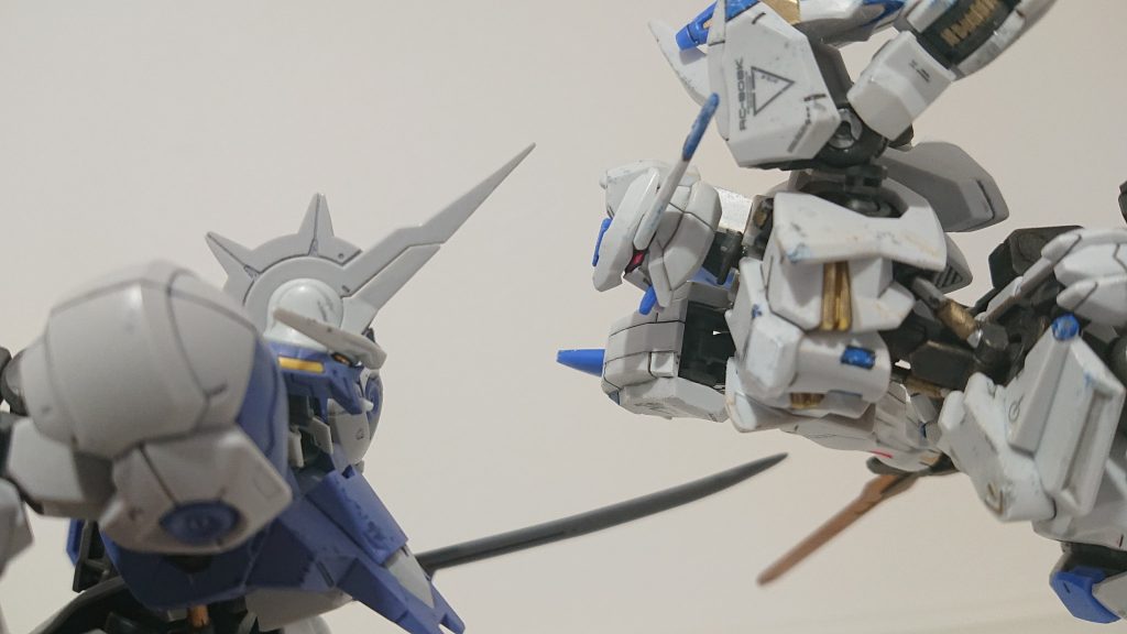 個人的にはこっちの戦いの方が見応えがありました。何故、途中剣を片方捨てたのかは謎でしたがね！