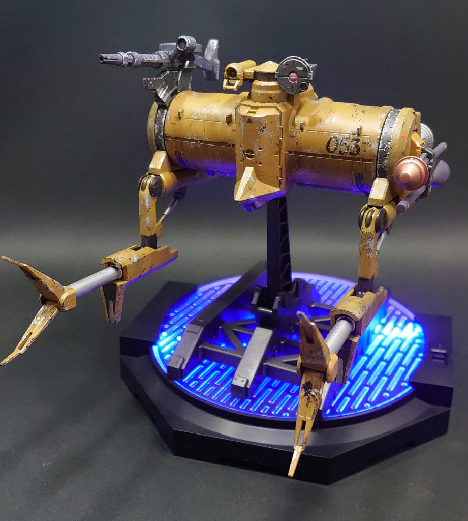 はは、この写真撮るための組み替えで背面のパーツ破損させた震えがきた......