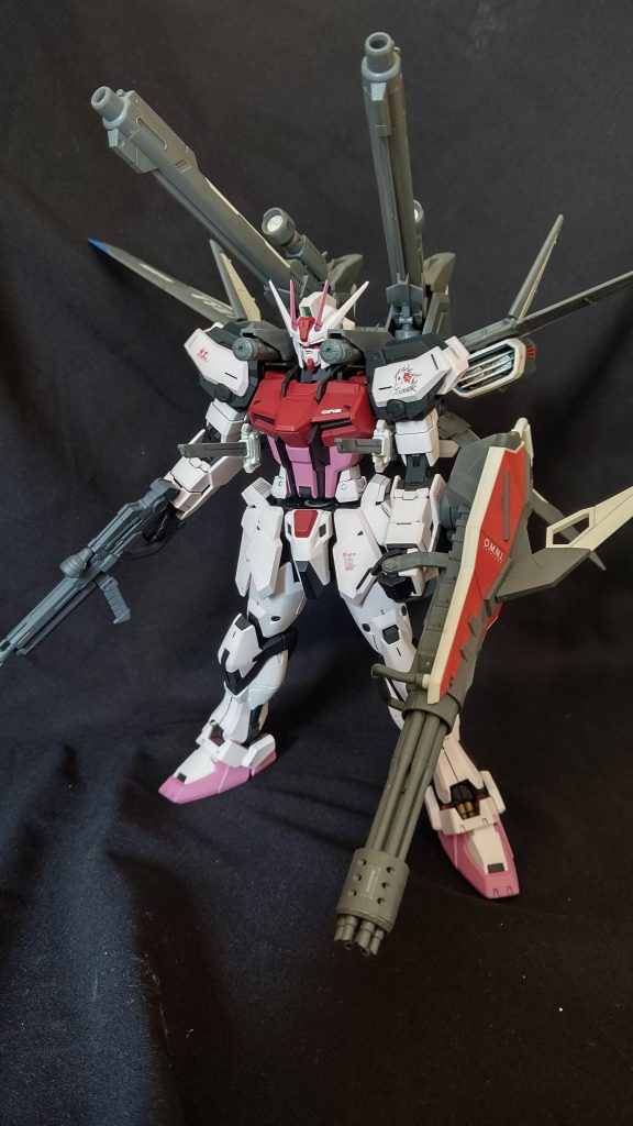 昔作ったI.W.S.Pがあったので付けてみました。こちらもかっこいい！