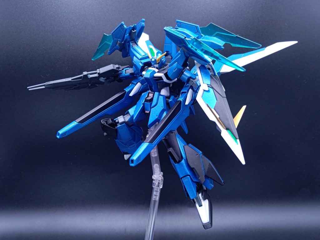 原典に則った火力・機動力を活かした一撃離脱戦法を主眼にビルドされている。