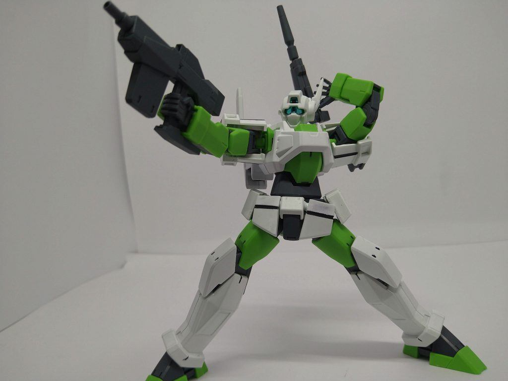 ライフルの砲身を変える際はこのようになります。