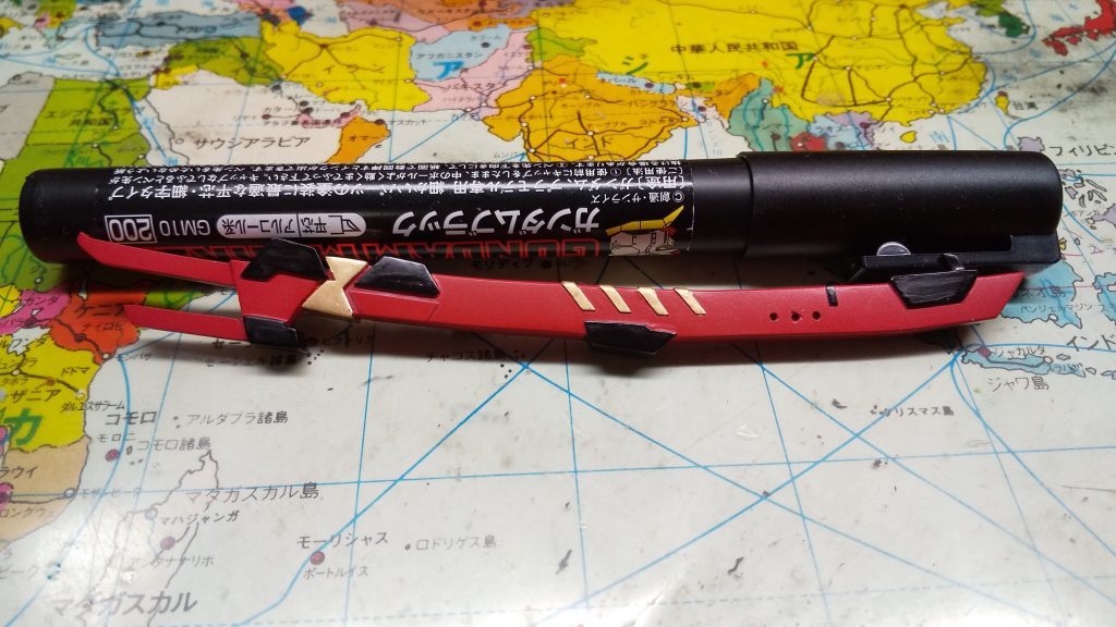 アポロンガンダム 太刀装備(オリガン)–2枚目/制作者：スーパープリン