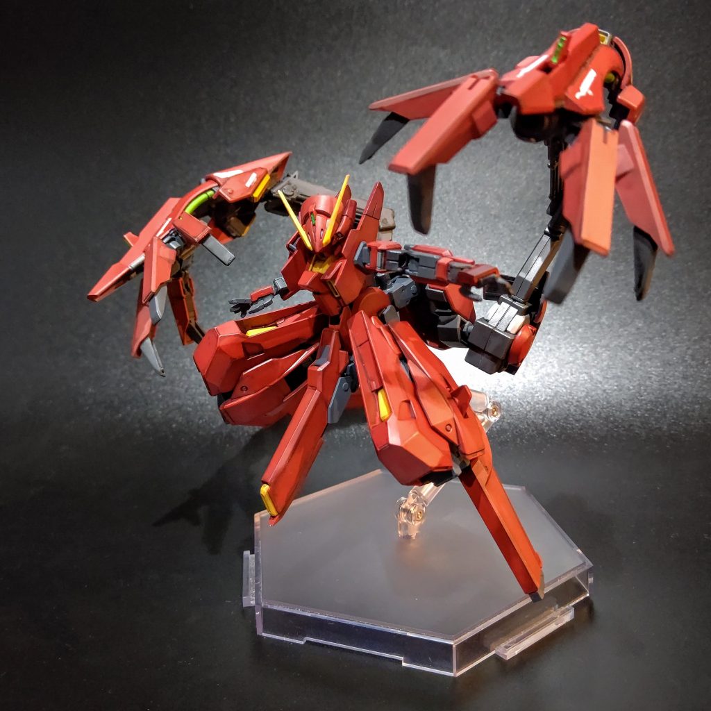 キハールIIの余剰パーツ(胸装甲内のパーツは別で必要ですが…)で、ノーマル状態にも組み換え出来ます。最後まで閲覧ありがとうございました‼️(*`・ω・)ゞ