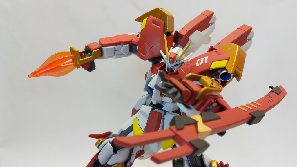 ブランドマーカーも使えますちなみにこのブランドマーカーのねっことハンドパーツの受けとハンドパーツ自体の可動軸のおかげで手首周りがしこたま動きます表上付けのしやすさよ