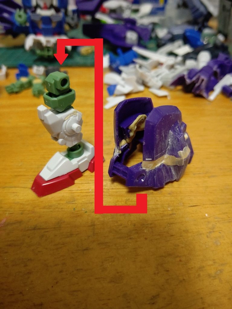 塗装のことも考えてw