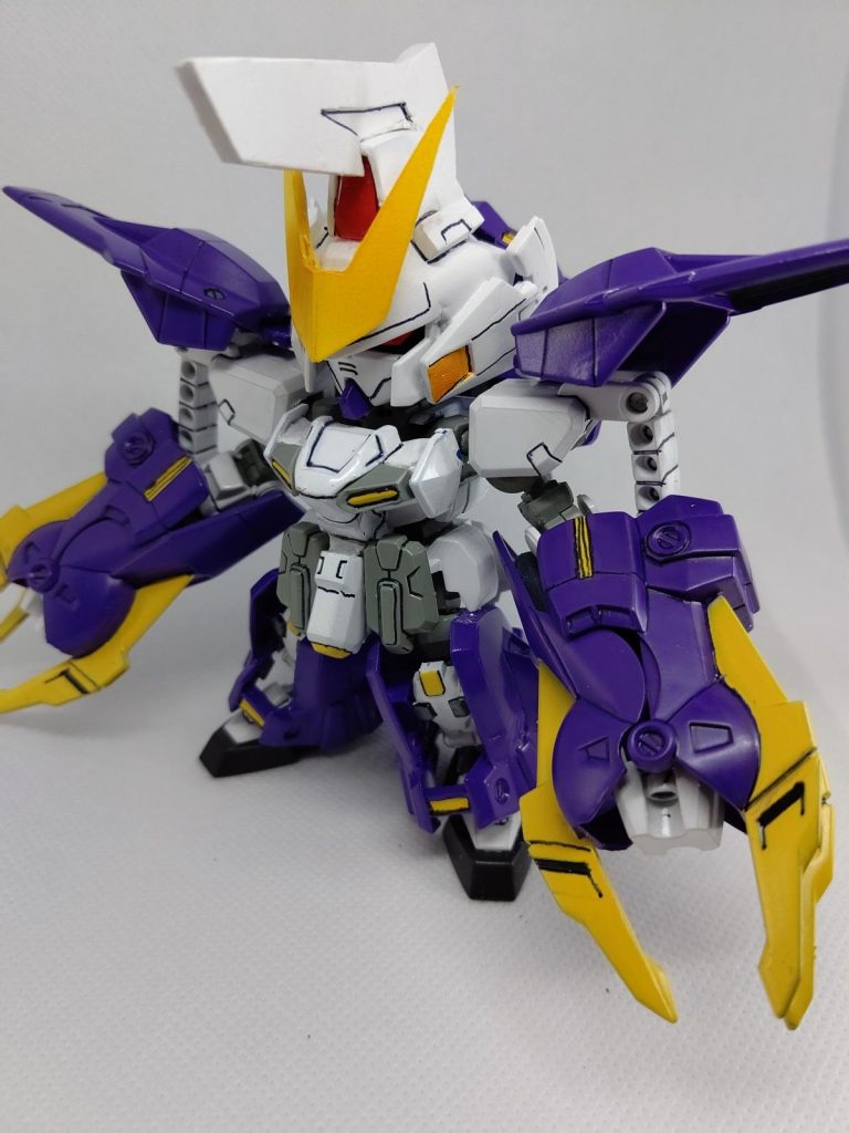 これがやりたかった!クローだけ展開しての高機動モードでの格闘戦マクロスでいうところのガオークみたいなもんでしょうかw