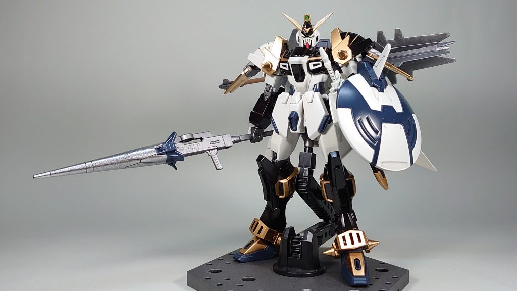 付属武装とバルバトスの超大型メイスと全部装備した状態です。