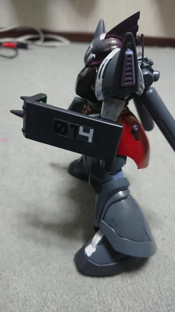 14機目の機体であるため、マーキングは014になっている。