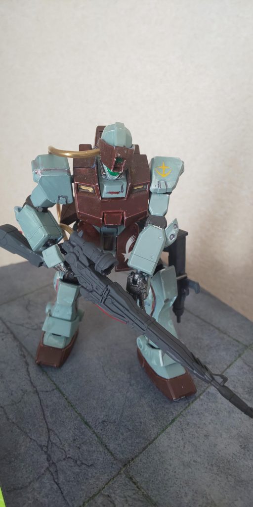 ポーズを変更したら、マーキングがほぼ見えなくなりました（＾＾； 