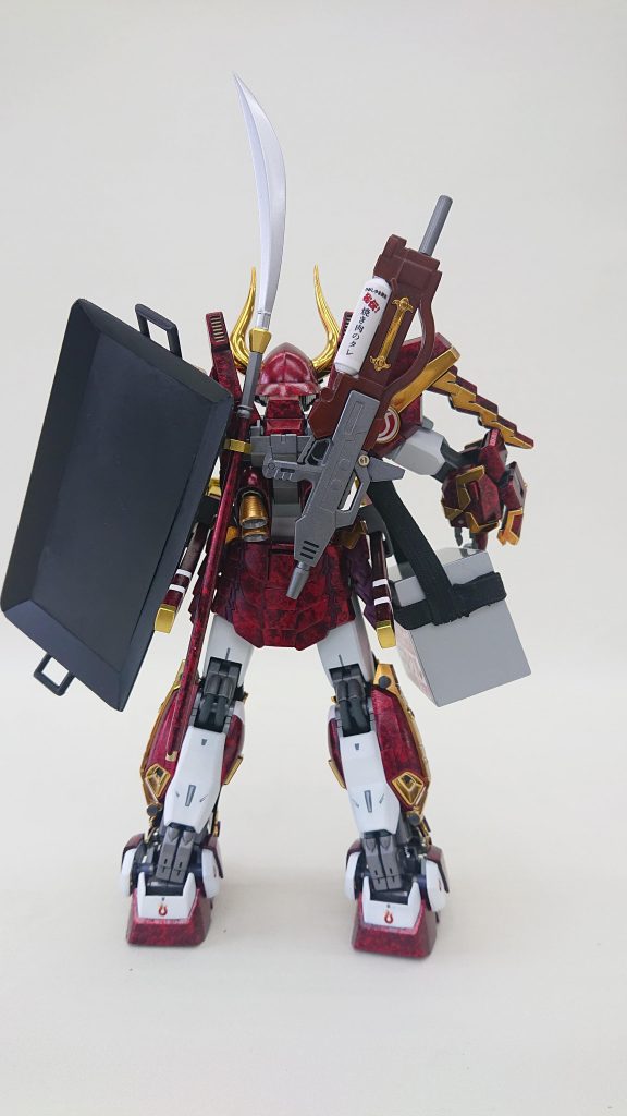 焼き肉店に似合うガンプラって何だろう…ツノからして、これしかありませんでしたー☆