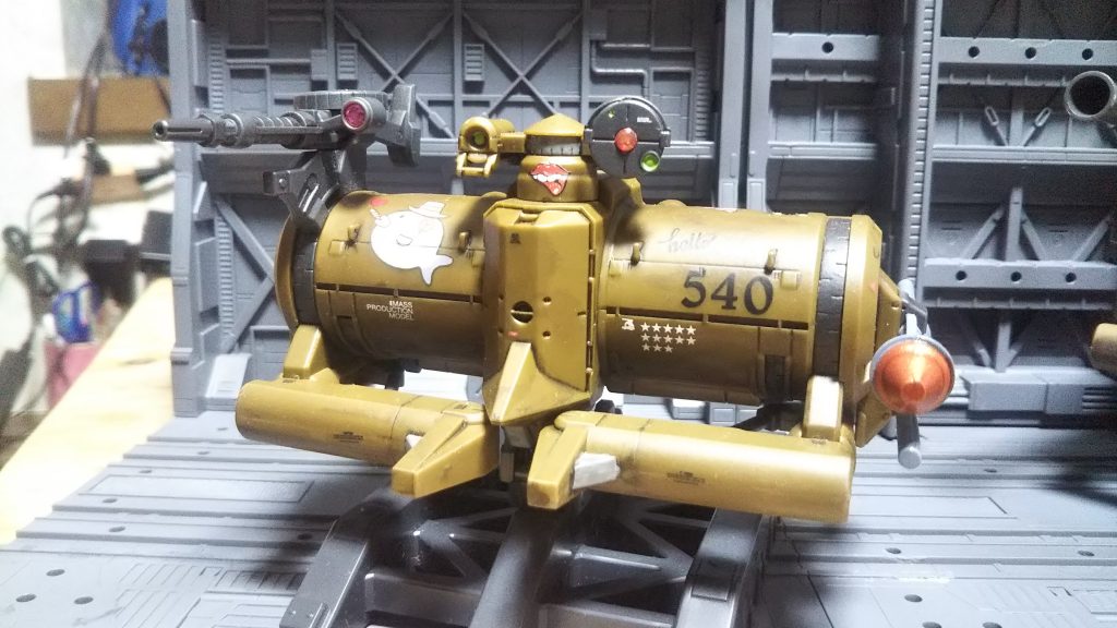 スグミなので言うことありませが、モノアイと武器のレンズはジェルシールに変えました。