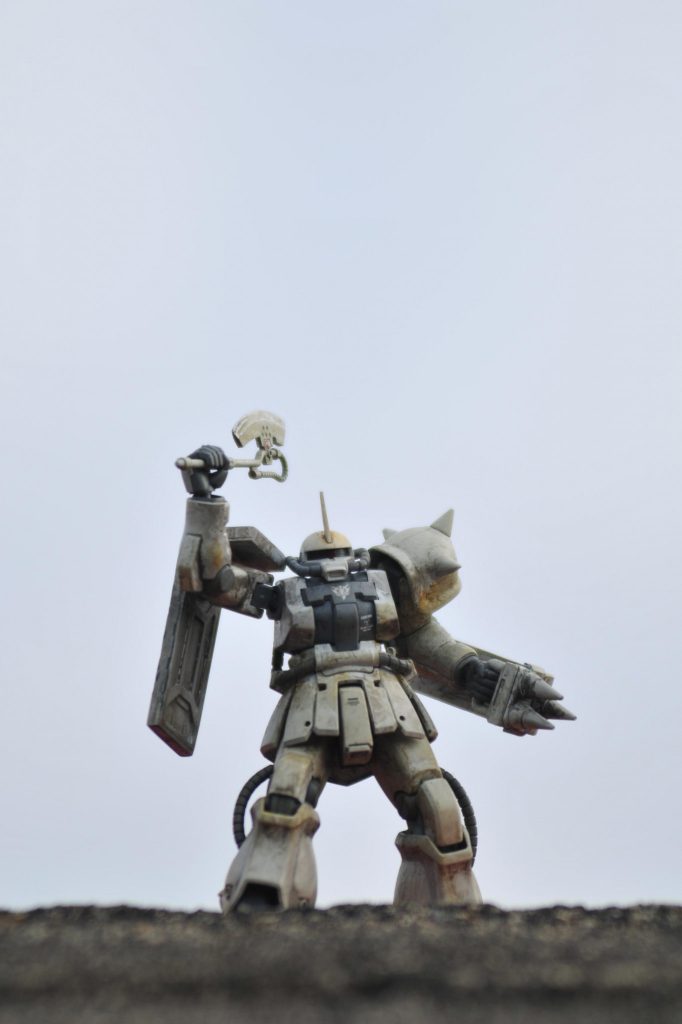 高台から強襲する本機