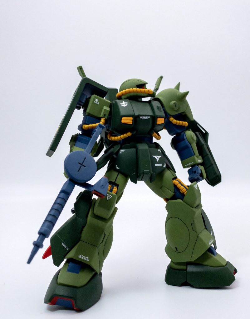 緑の機体を作るのははじめてでしたが個人的には良い色に落ち着いて満足しています。