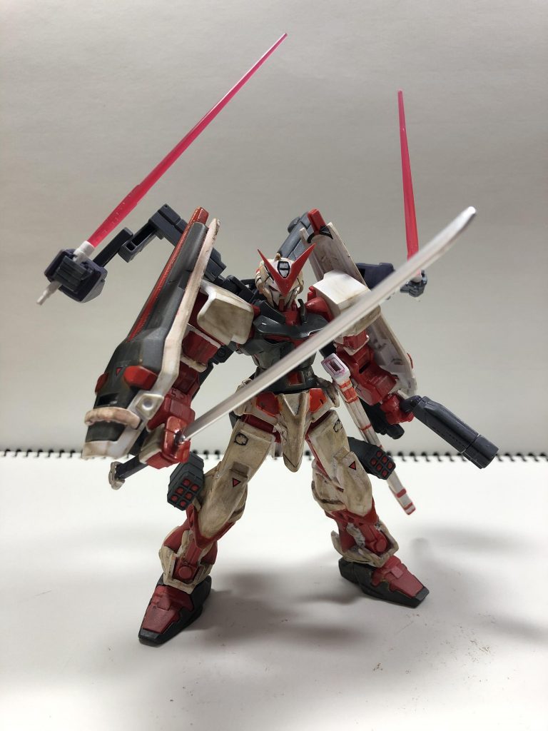 ガーベラストレートを構えて