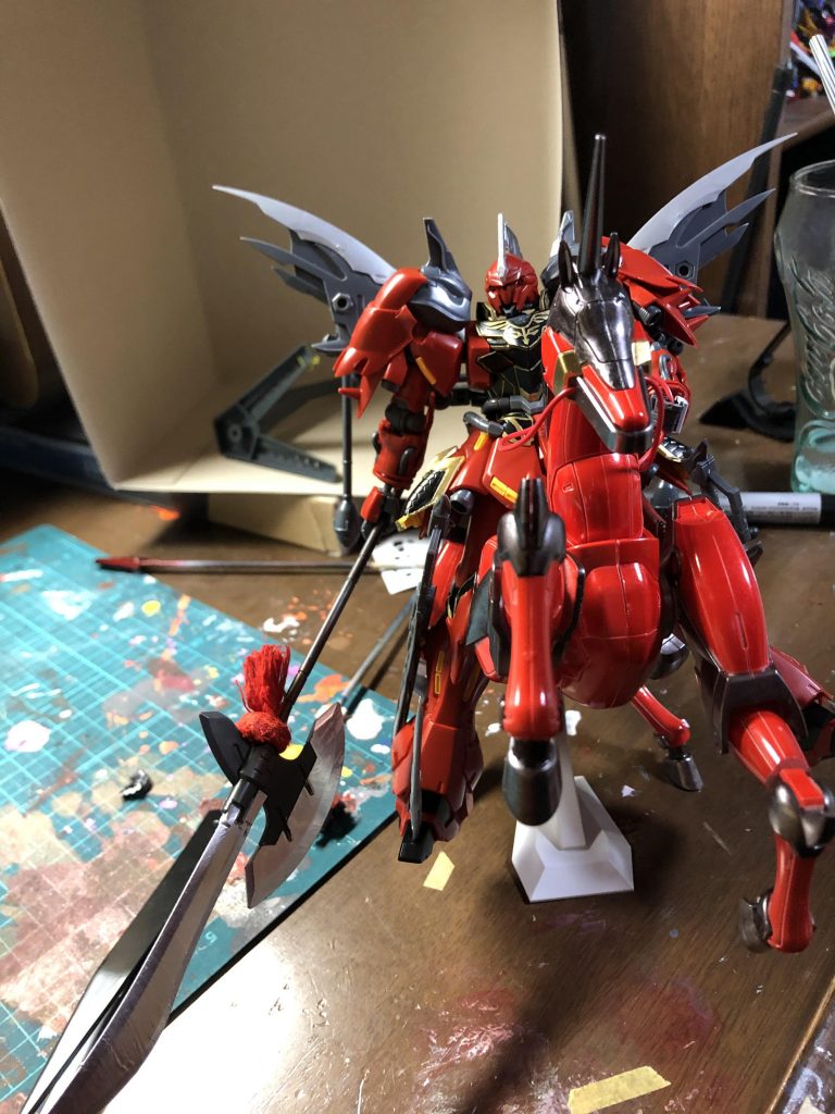 呂布シナンジュ 赤兎馬 ゆうさんのガンプラ作品 Gunsta ガンスタ