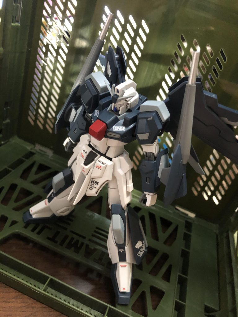 スクランブルガンダムをネイビーブルーで✨