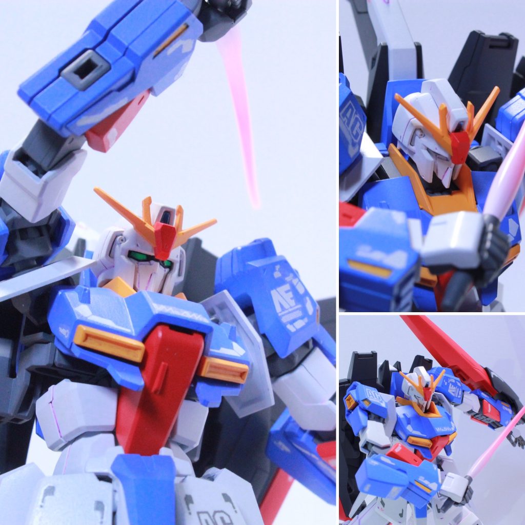 サーベルでのアクションポーズもまた良いです。