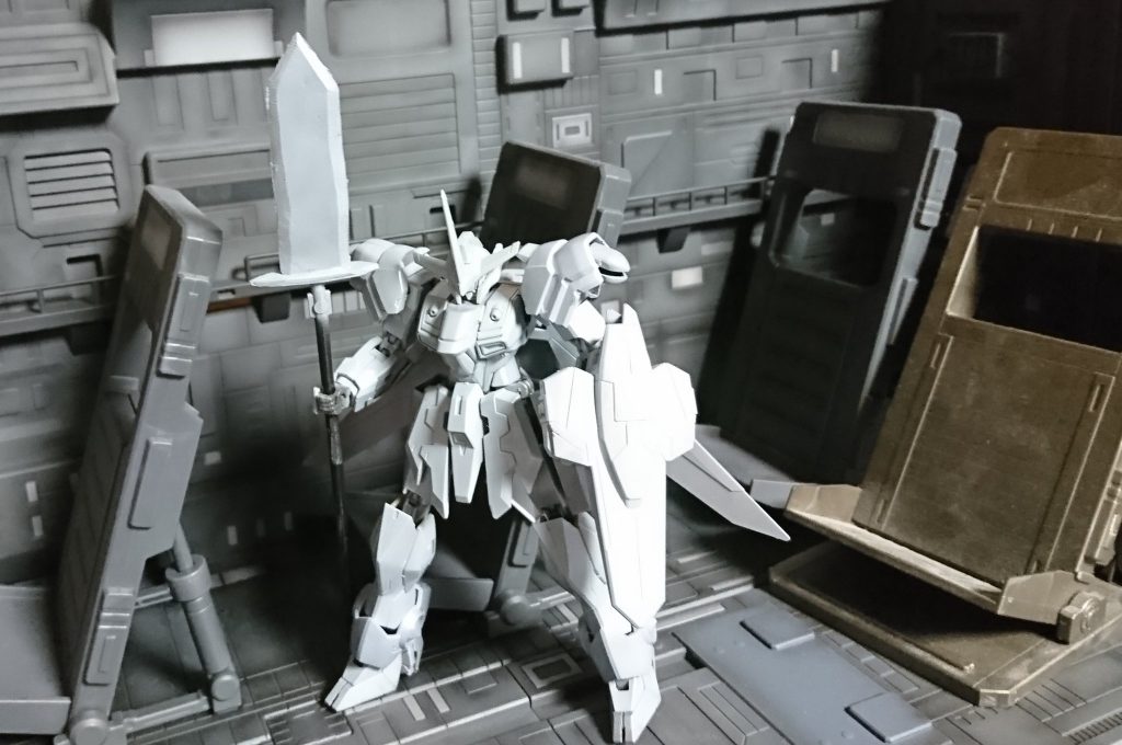 青塗装前　まだ端白星のマスクだった時