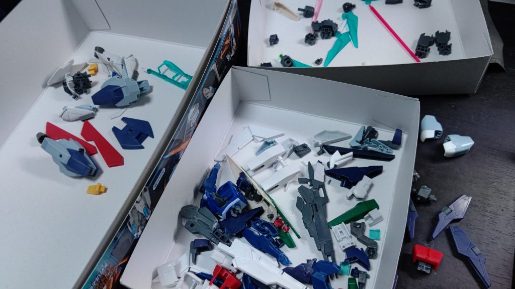 パーツの寄せ集めすぎてレシピを書ききれない…