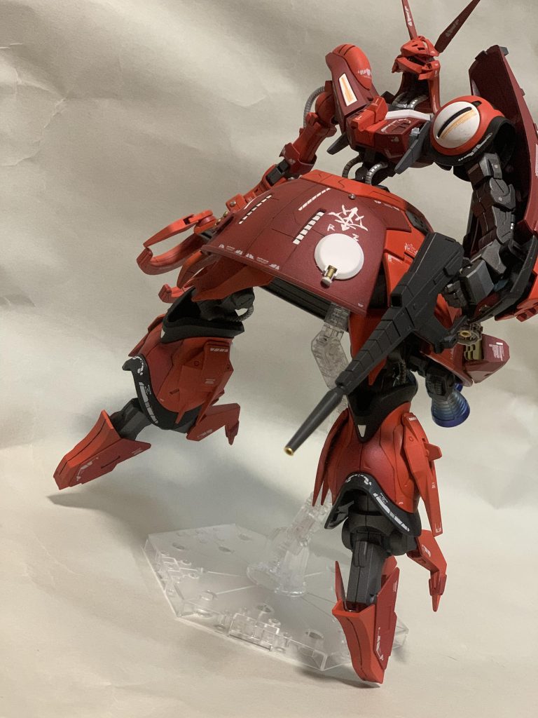 大破したバウンドドックをティターンズがTR計画の予備パーツを使用して改修のちにレジオンにて運用されたという設定でやってみました！