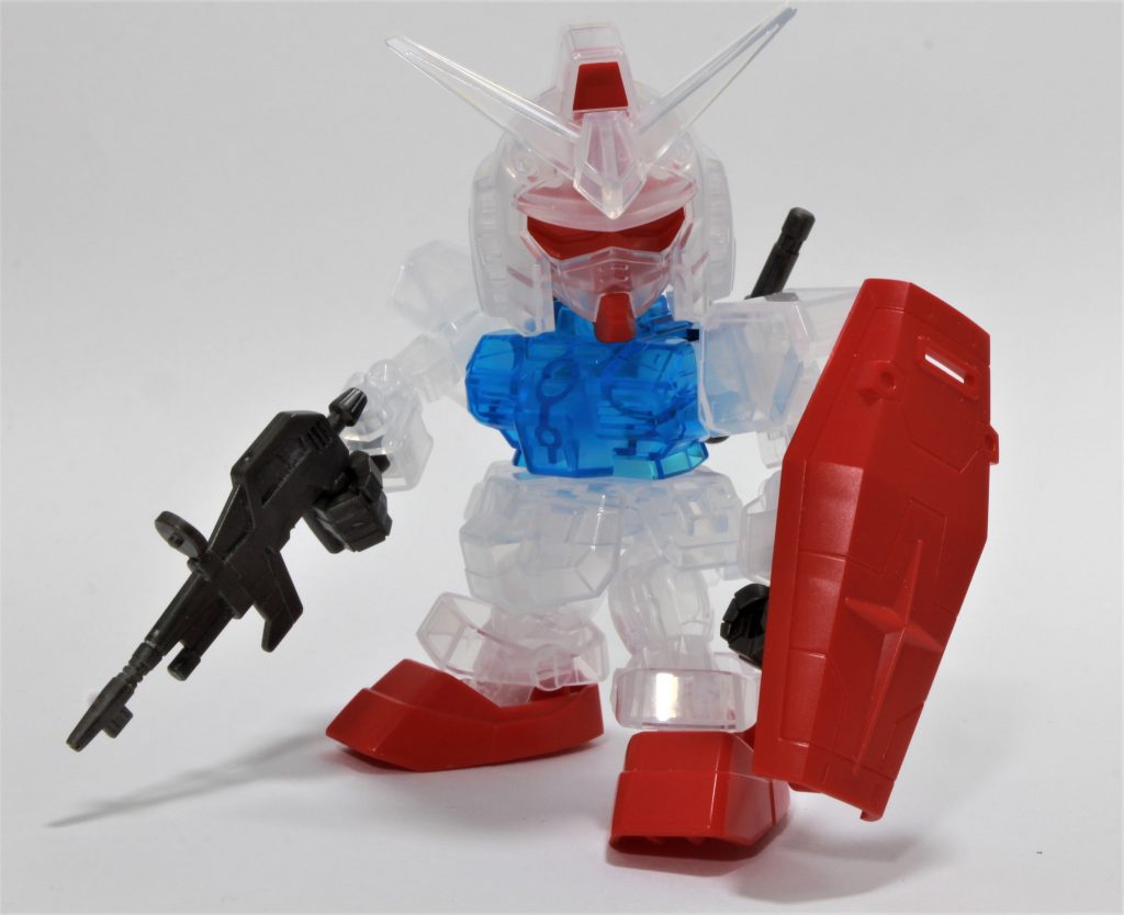 素組みの状態です。黄色の部分がないと、イメージがかなり違いますね～。