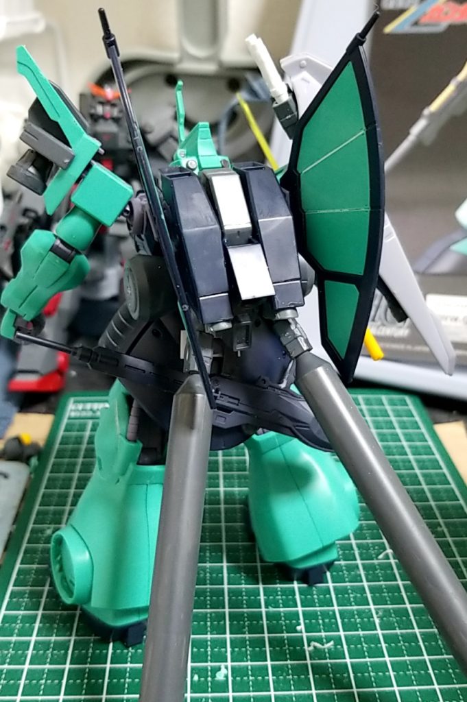 大幅に変更したバックパックはビルドガンダムMK2のバックパックにディジェのバックパックを合わせた