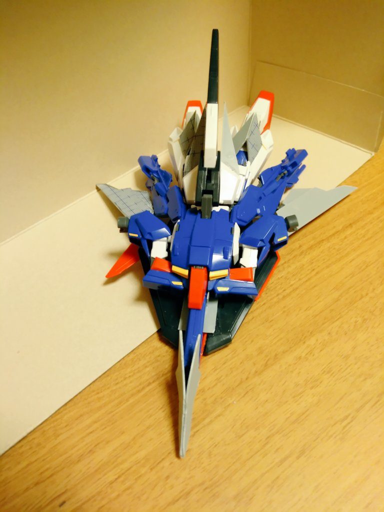 ウェイブライダー形態（まだ途中これで以上です、最後まで見ていただきありがとうございました。