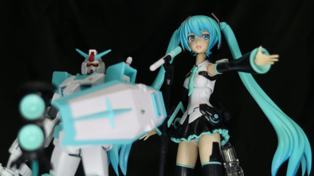 ＦＡミクも全塗装で作成してます。