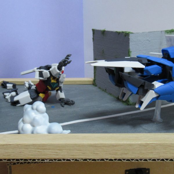 アースリィガンダム、乗り遅れる