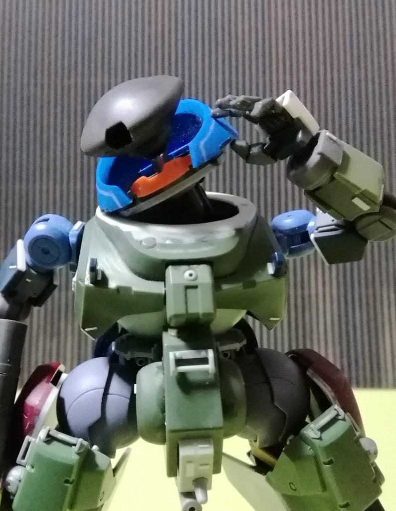 頭の構造。軸はミライトそのもの