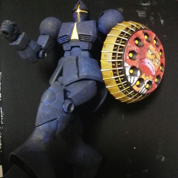 １/144ギャンでケムール人　ＨＧでもやってみた