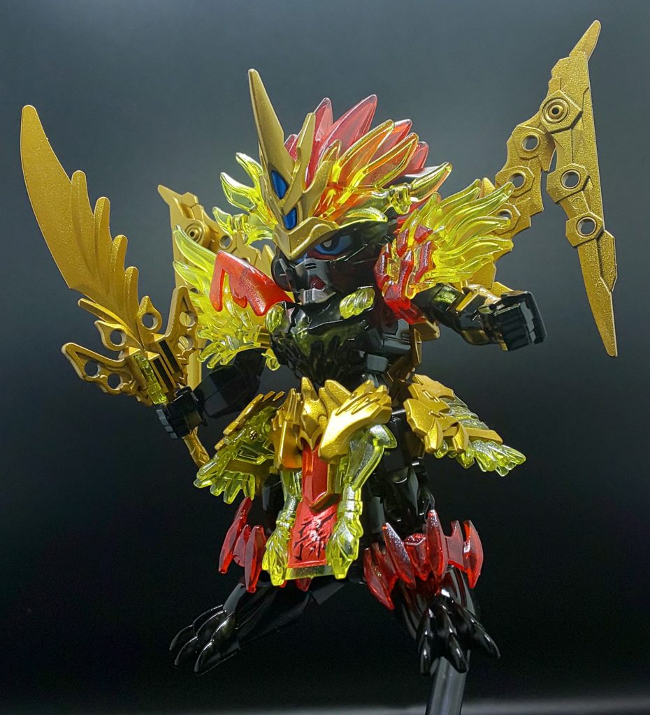 こちらは孫堅アストレイ。これが人生初SD作品となりました。