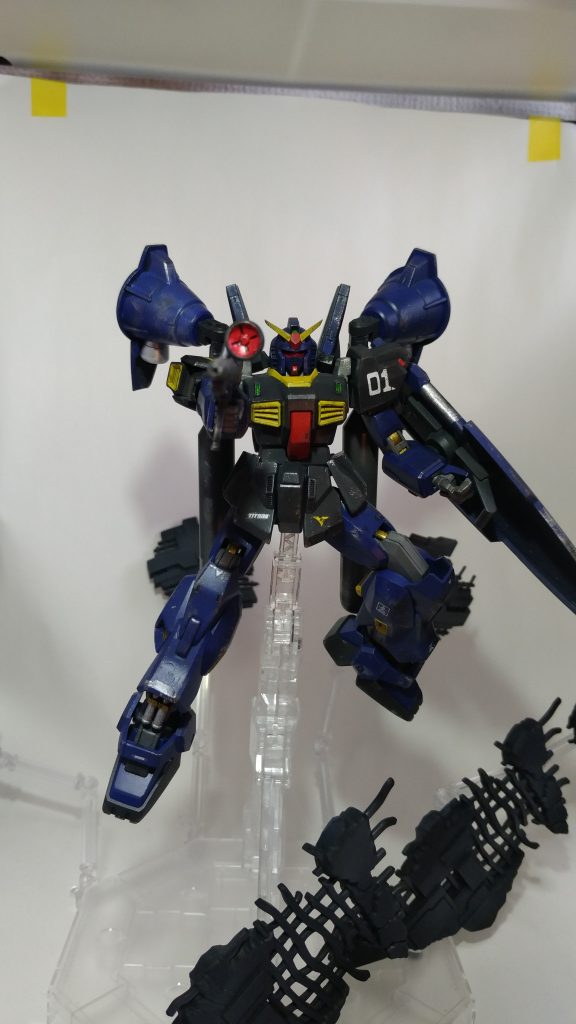 ビームライフル構え