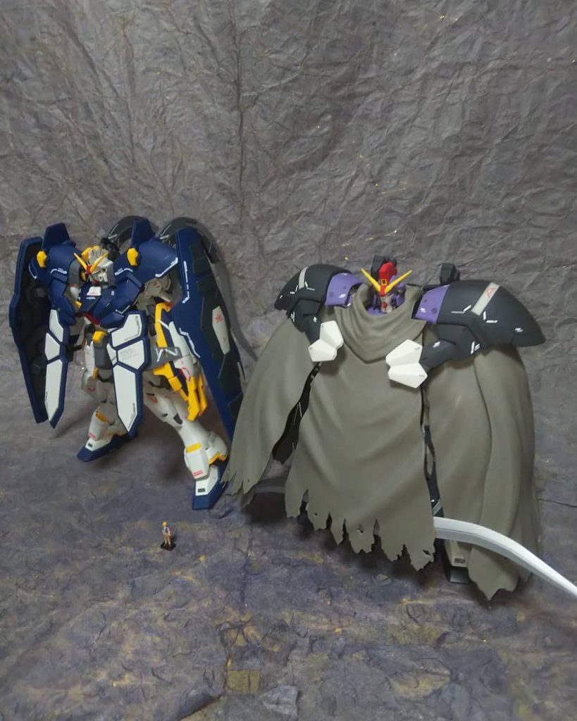 MGサンドロック改EWとツーショット