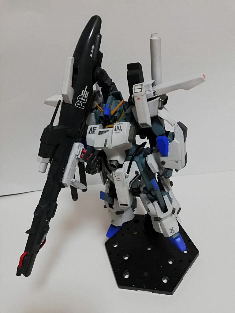 ハイメガキャノンは多少弄る程度にしました。