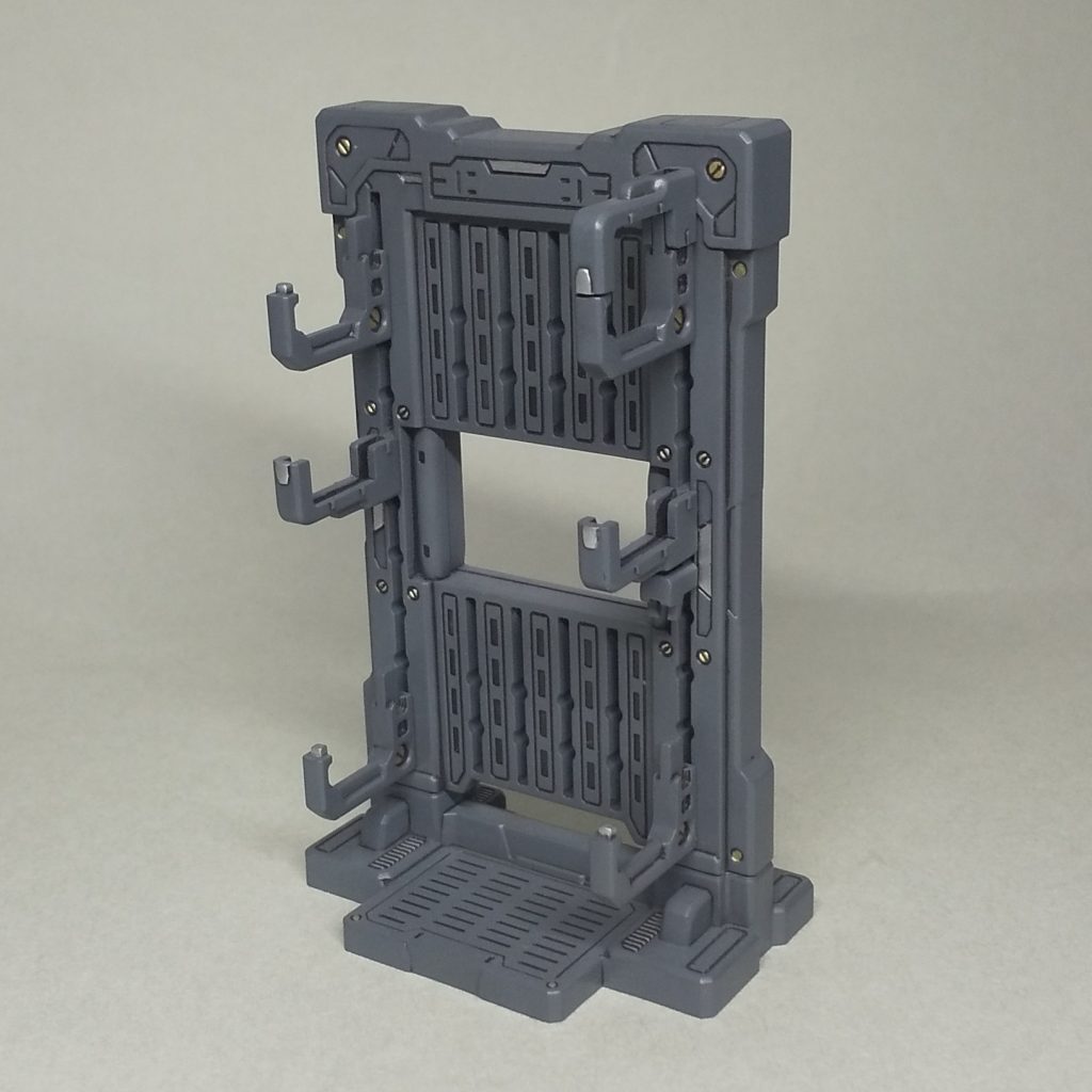 パーツを少し加工して、ビギニングガンダムX1の3つの装備を置けるようにしました。