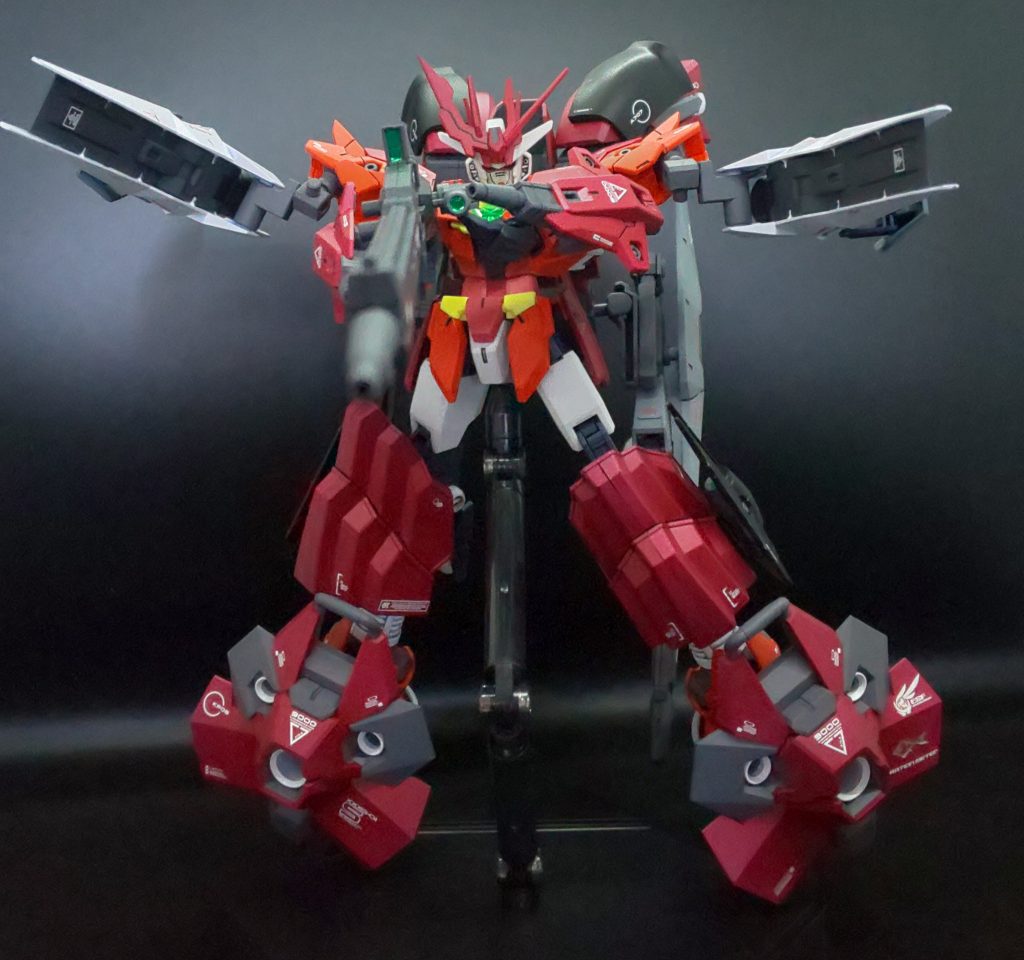 ロングライフルは、長距離スナイパーライフルですね。アーマーを装着すると、バレルがロングタイプに換装されます。