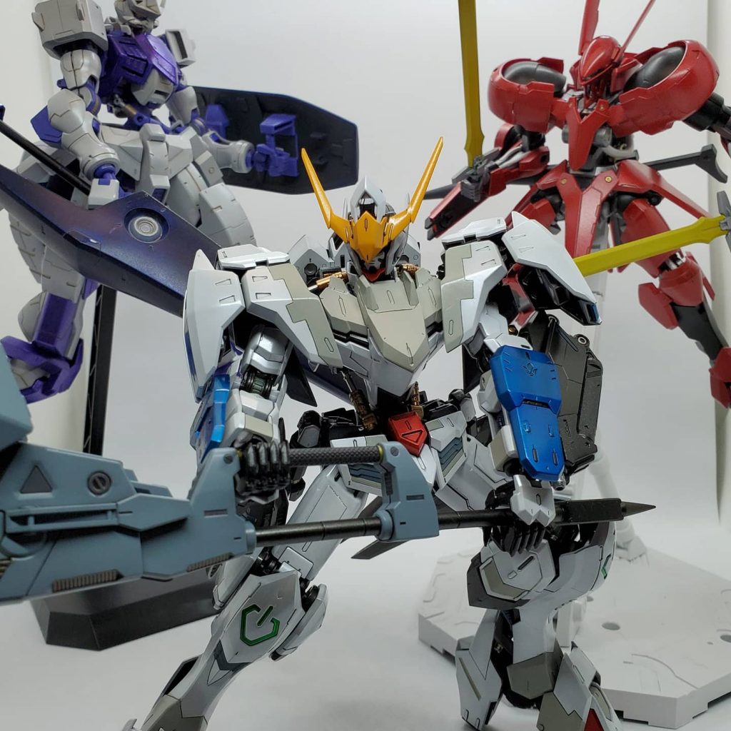 昔作ったキマリスとグリムゲルデと並べる