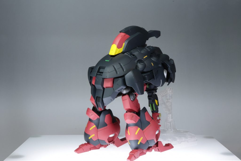 お尻を閉じたら中間形態完成！