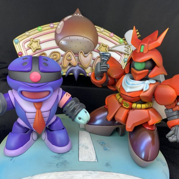 夢のマロン社「宇宙の旅」　アッガイ ＆ サザビー