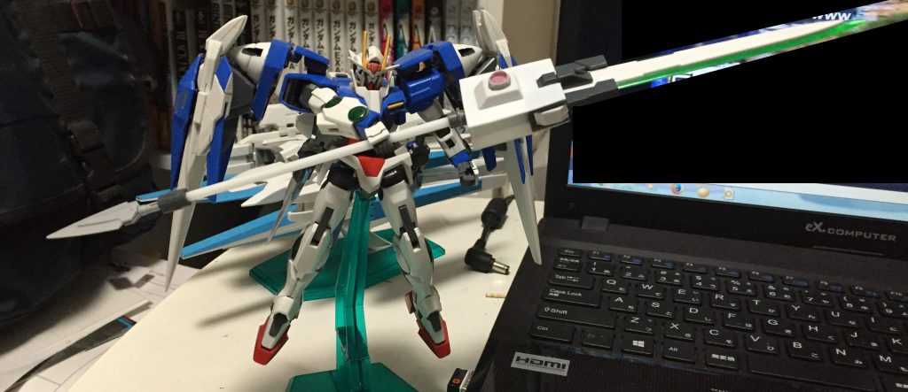 かなり迫力のある武装になったので、かなり重いですｗｗでも、結構私は気にいっています。