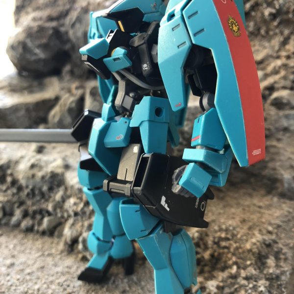 旅するガンプラ　GOTO　HG　グレイズリッター　カルタ・イシュー機　in 博多