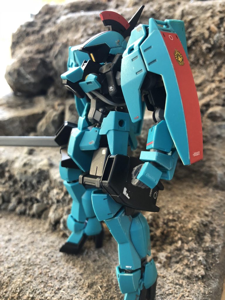 旅するガンプラ　GOTO　HG　グレイズリッター　カルタ・イシュー機　in 博多