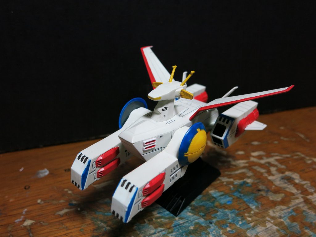 短期間の製作だった事もあり、特に改造もせず基本的な工作のみで作りました。