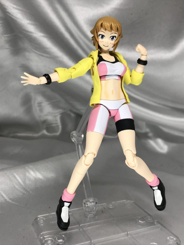 パッケ風。表情がほんと素晴らしいから、ぜいたくを言えば頭パーツもう1セットほしかった!