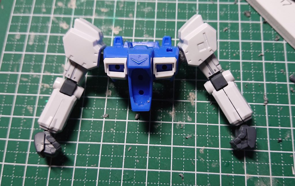 これでいかり肩にすることができるようになりました。