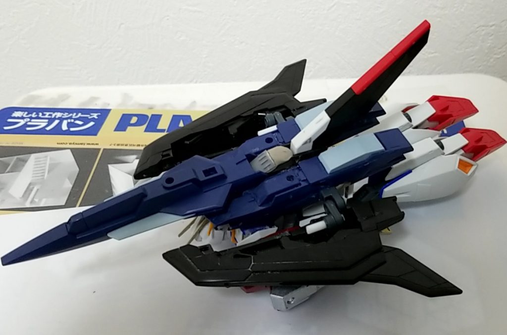 改造第二段階ライトニングバックウェポンシステムを使って可変してみたけど、なんとなく形状が可愛らしくなったので没